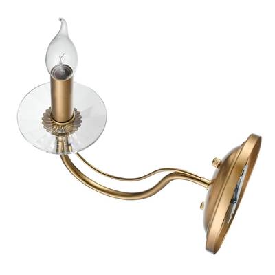 8033/1W CLASSI LN26 металл/стекло, медь/прозрачный Бра E14 1*40W 220V INCANTO