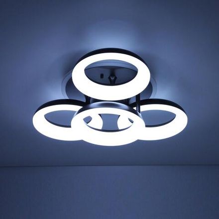Citilux Паркер Смарт CL225A145E RGB Умная люстра Венге