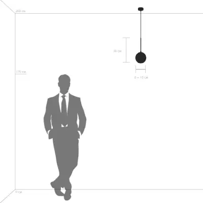 815210 Люстра BARI 1х40W G9 ХРОМ Lightstar