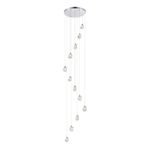 SL6114.103.12 Светильник подвесной ST-Luce Хром/Прозрачный LED 12*3W 3000K