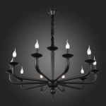 SL1114.403.10 Люстра подвесная ST-Luce Черный E14 10*40W