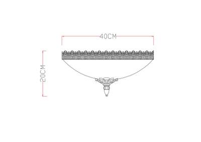 Потолочный светильник Arte Lamp CROWN A4541PL-3WG, 3хE27