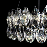 Подвесная люстра с хрусталем 90371/1 Strotskis, LED