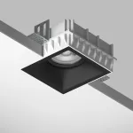 G214507BMOD Светильник DOMINO QUAD под LED модуль/лампу МR16 ЧЁРНЫЙ (214510+214507+214007)
