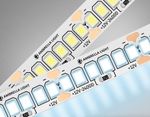 Светодиодная лента GS1503 2835 240Led/ 19.2W m/ 12V IP20 6500K/ 5000*10*1.2mm/ кратность резки 25mm (2 конт.)