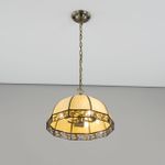 Citilux Шербург-2 CL440231 Люстра витражная подвесная Бронза