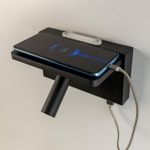 Citilux Декарт CL704371 LED USB QI Светильник поворотный Чёрный