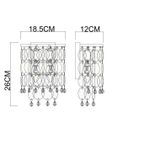 Настенный светильник Arte Lamp PIPIRIMA A4089AP-2AB, 2хE14
