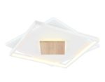 Светильник светодиодный потолочный FL4790 WH/WD белый/дерево 77W 3000-6000K 515*515*50 (без ПДУ)
