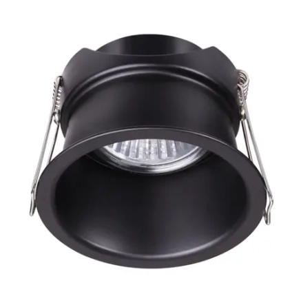 370445 SPOT NT19 578 черный Встраиваемый светильник IP20 GU10 50W 220V BUTT