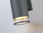Светильник уличный настенный архитектурный ST3818 GR/CL серый/прозрачный IP54 GU10 max 35W 187*90*160