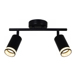 16001-9.5-002CT SPOT LIGHT GU10 BK светильник точечный Reluce Technical, GU10х2