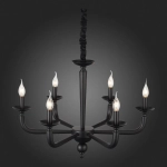 SL1114.403.06 Люстра подвесная ST-Luce Черный E14 6*40W