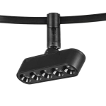 267437 Светильник 48V д/1-фазн трека DUE LED 5W 220LM 24G ЧЕРНЫЙ 3000K IP20