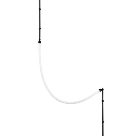SL6132.401.20 Светильник настенно-потолочный ST-Luce Черный/Белый LED 1*20W 3000K