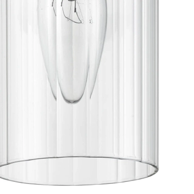 8102/1A COMFI LN26 408 хром/прозрачный металл/металл Подвес Е14 1*40W 220V ISHA