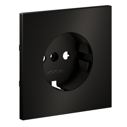 VLSM000612 Накладка для розетки с заземлением, S70 Metal (антрацит). (ТМ Maytoni)