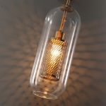 4940/1 PENDANT ODL22 467 античн.бронза/металл/прозрачный/стекло Подвес E27 1*40W CLOCKY