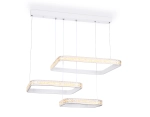 Потолочный светодиодный светильник с пультом FA6165 WH белый 131W 720*500*900 (ПДУ РАДИО 2.4)