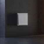 VLS000216 Клавиша для выключателя/переключателя одноклавишного с подсветкой, S70 (серый). (ТМ Maytoni)