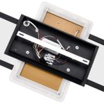 8021/90CL LEDIO LN24 черный/золотой/черный, металл/акрил Потолочный светильник LED 90W 220V 3000-6500К GOLDY