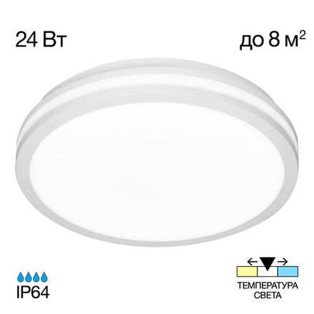 Citilux LUNS CL711020V LED Светильник влагозащищённый Белый