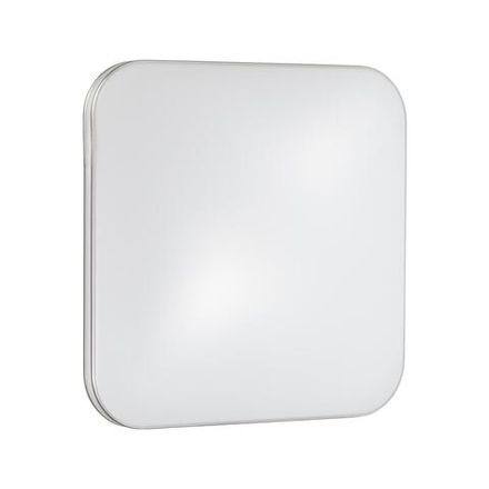 3020/EL TAN SN 164 Светильник пластик/хром LED 72Вт 3000-6500K 535х535 IP43 пульт ДУ/ LampSmart LONA