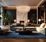 Люстра подвесная Сonstancia Gold FL1063-22P, E14х22