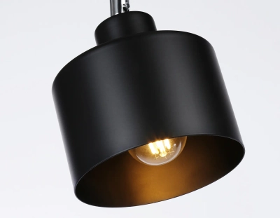 Настенно-потолочный спот в стиле лофт TR8142/2 BK черный E27*2 max 40W 340*120*180 (Уценка по качеству)