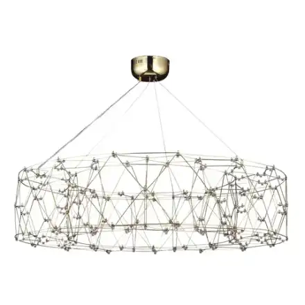 SL6602.203.72 Светильник подвесной ST-Luce Золотистый/Прозрачный LED 1*72W 4000K