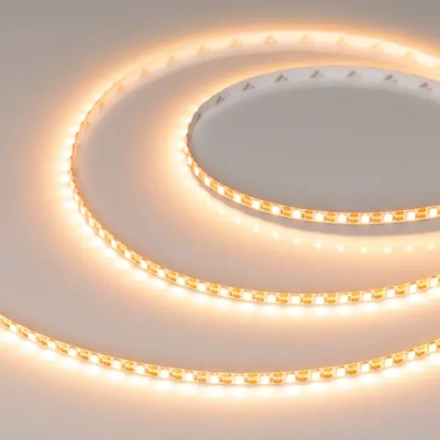 Лента FC-A120-5mm 24V Warm2400-CX1 (10 W/m, IP20, 5m) (Arlight, резка 1 светодиод)