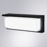 Уличный настенный светильник Arte Lamp FERRO A5224AL-1BK, 1хLED