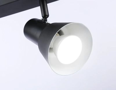 Светильник накладной TA13117/2 BK/WH черный/белый GU10/2 max 12W 350*85*150