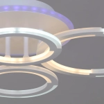 09820-3.3-2+2A WH (RGB) светильник потолочный Reluce, LED