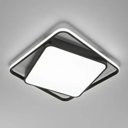 Потолочный светодиодный светильник 90252/1 черный, LED