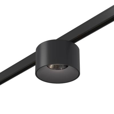 ST669.436.05 Магнитный трековый светильник Черный LED 1*5W 3000K 350Lm Ra&gt;90 36° IP20 D60xH37 24V