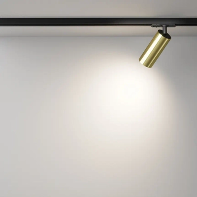 Трековый светильник Фокус / Focus LED Unity 4000K 12Вт 50°, TR021-1-12W4K-W-BBS. TM Maytoni
