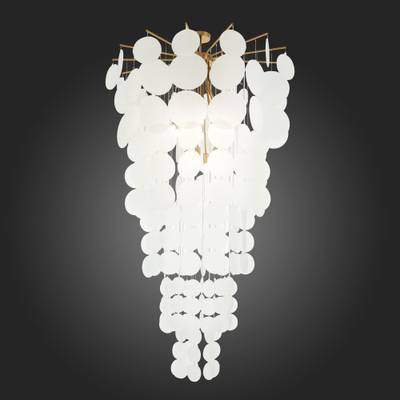 SL1231.303.12 Люстра подвесная ST-Luce Латунь/Белый E14 12*60W