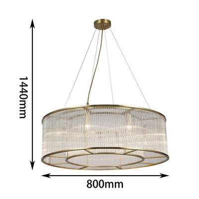 Потолочная люстра Wonderland 2907-8P. ТМ Favourite