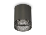 Комплект накладного светильника XS6303003 DCH/BK черный хром/тонированный MR16 GU5.3 (C6303, N6151)