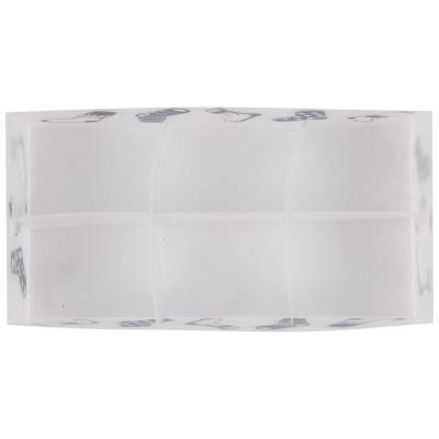 Коробка для белья PSB-02/6-P, 6 ячеек, пластик, с принтом, 30*15*7см (Минимальная отгрузка 10 шт)