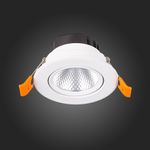 ST211.538.08.36 Св-к встр. Белый LED 1*8W 3000K 640Lm Ra80 36° IP20 D86xH50 220-240V