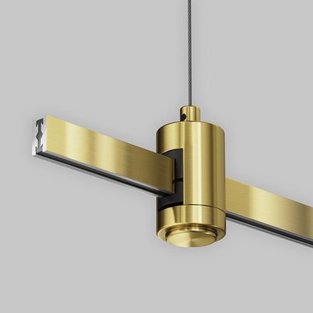Подвес тросовый Hang одинарный Flarity латунь, TRA157SW-S1-BS. TM Maytoni
