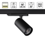 359578 PORT NT25 310 черный Светильник трехфазный трековый светодиодный IP20 LED 35W 3000K 220-240V HELIX