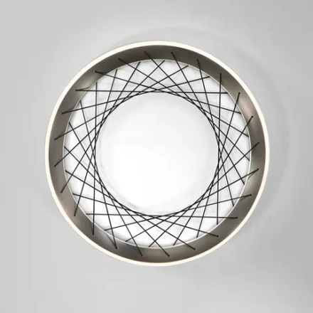Потолочный светодиодный светильник 40022/1 LED серый, LED