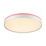 7708/DL COLOR SN 100 Светильник пластик/белый/розовый LED 48Вт 4000К D420 IP43 KEZO PINK