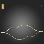 SL6106.203.45 Светильник подвесной ST-Luce Золотистый/Белый LED 1*45W 4000K