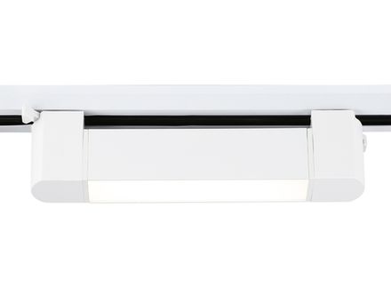 Светильник светодиодный трековый однофазный GL6724 WH белый IP20 10W 4200K 192*35*57