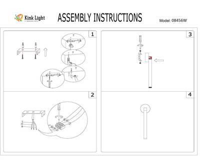 08456W,19 Бра Эванте черный w10*3,5 h39 Led 7W (4000K)