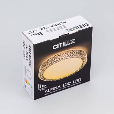 Citilux Альпина CL71812 Светильник светодиодный с диммером